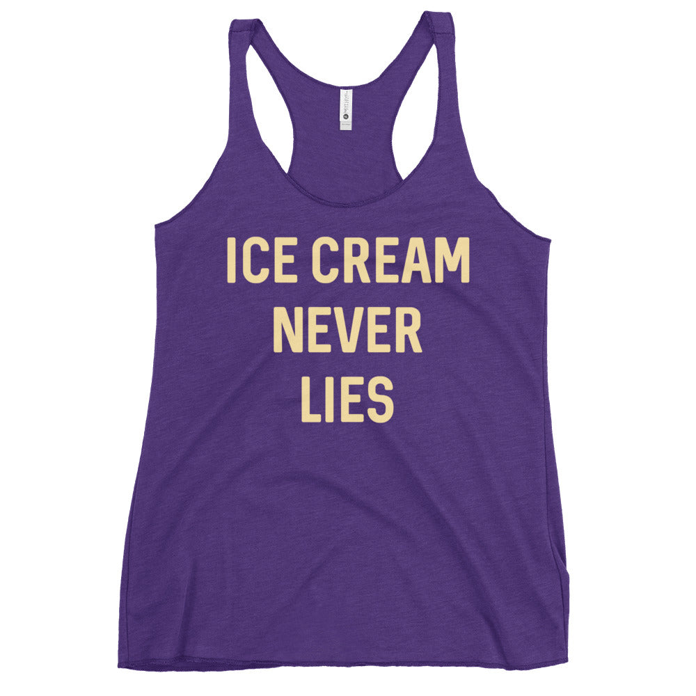 Ice Cream Never Lies Women's Racerback Tank