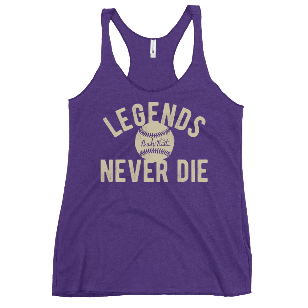 Legends Never Die Women's Racerback Tank