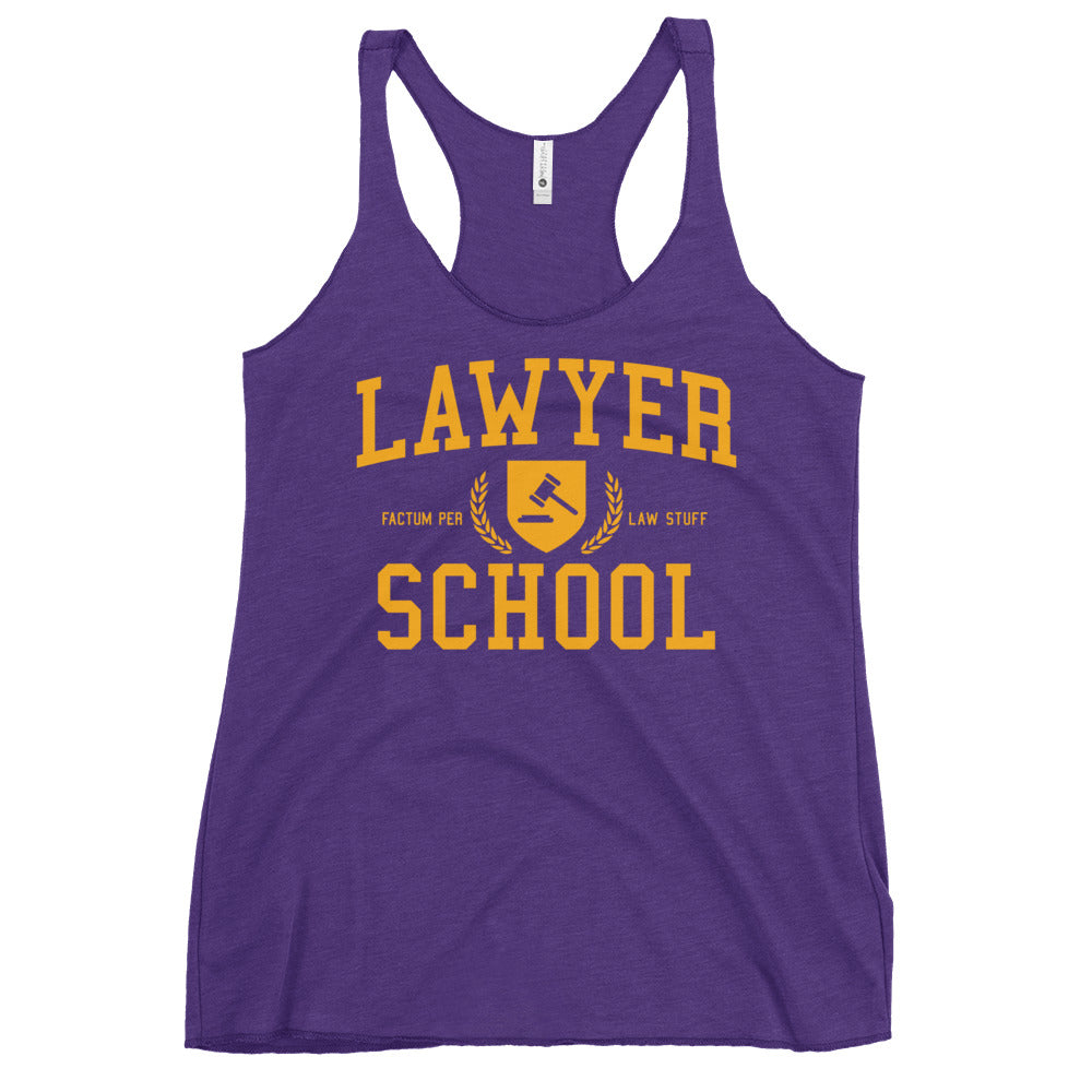 Lawyer School Women's Racerback Tank