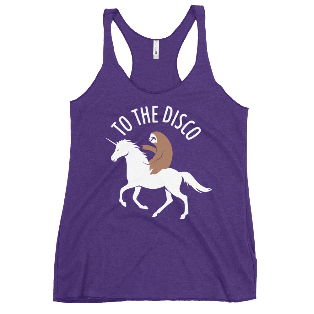 To The Disco Women's Racerback Tank