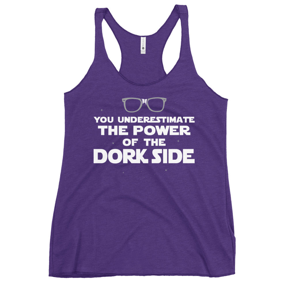 The Power Of The Dork Side Women's Racerback Tank
