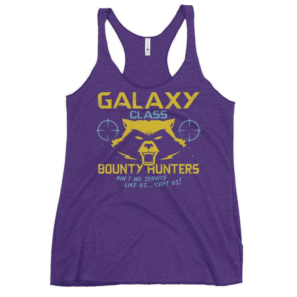 Galaxy Class Bounty Hunters Women's Racerback Tank