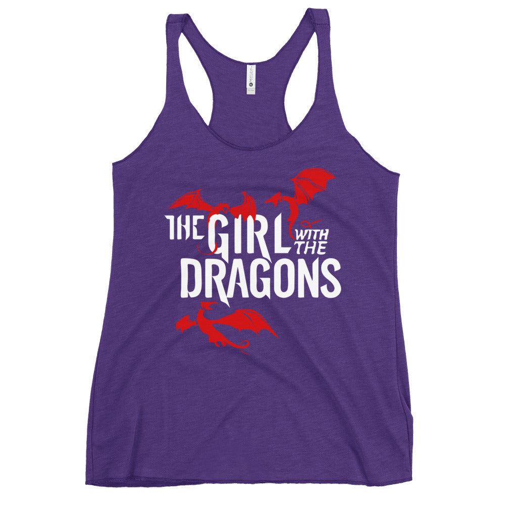 The Girl With The Dragons Women's Racerback Tank