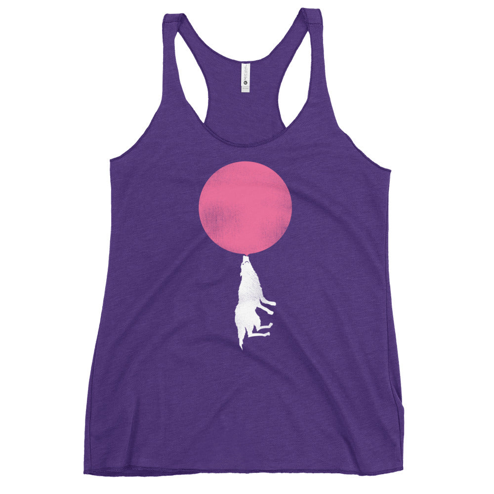 Bubble Moon Women's Racerback Tank