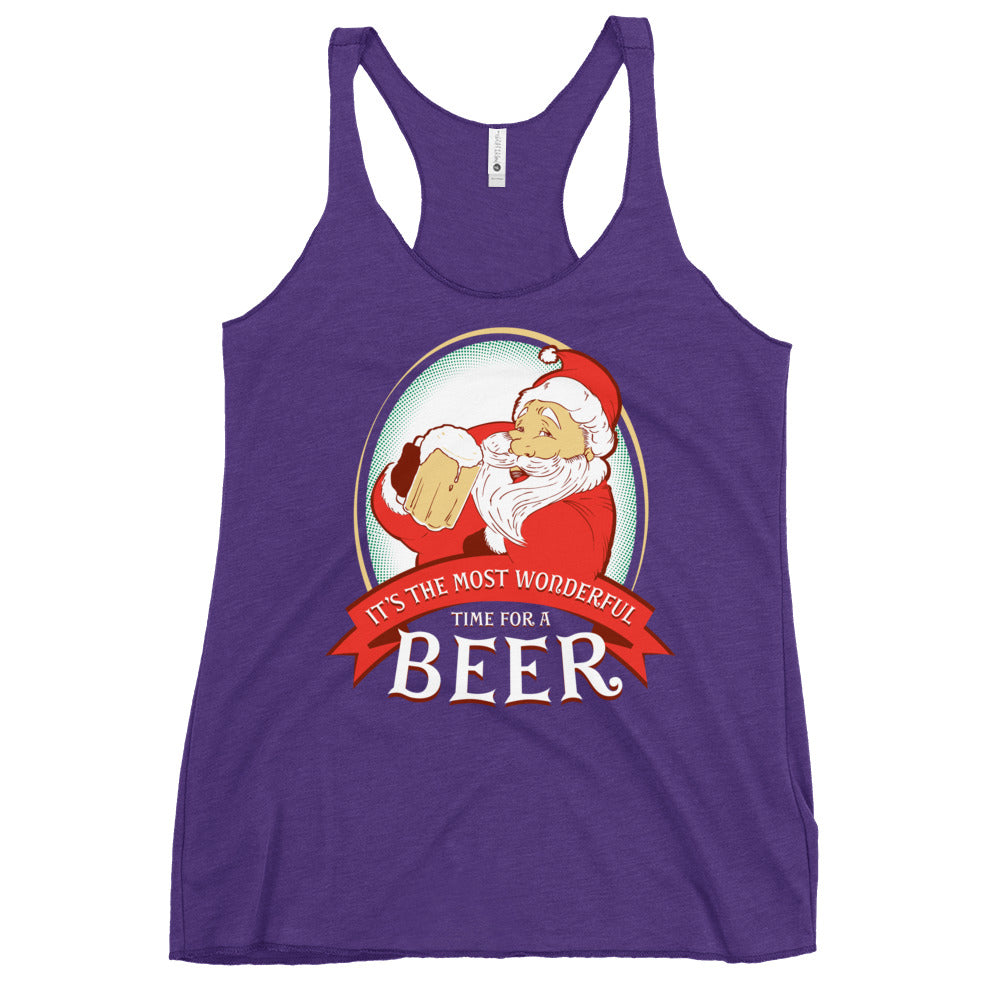 It's the Most Wonderful Time Women's Racerback Tank
