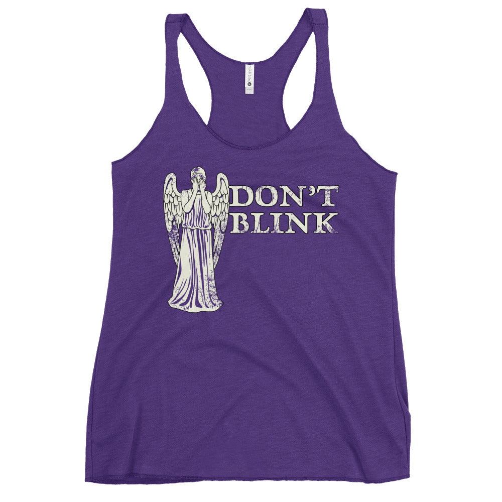 Don't Blink Women's Racerback Tank