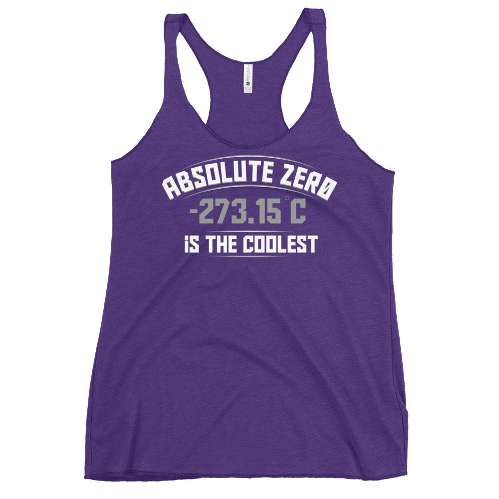 Absolute Zero Is The Coolest Women's Racerback Tank