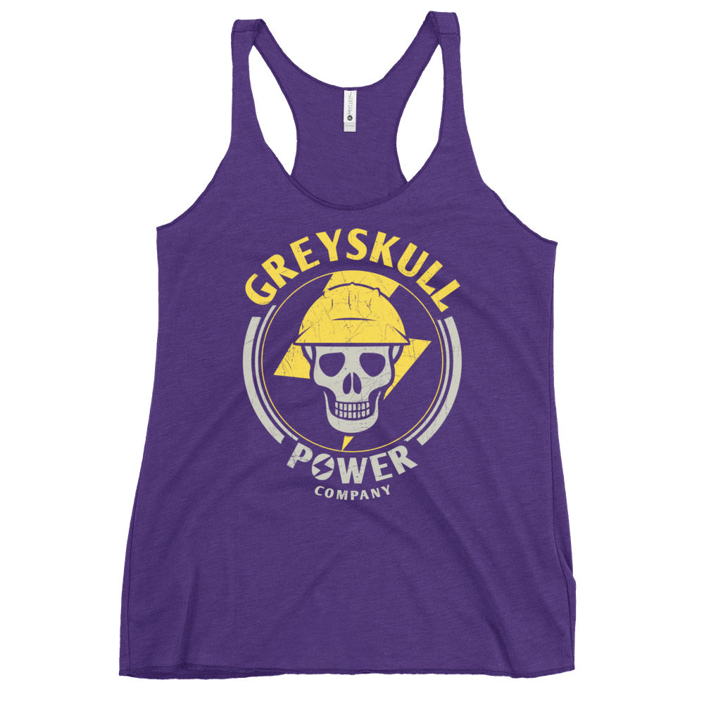 Greyskull Power Company Women's Racerback Tank