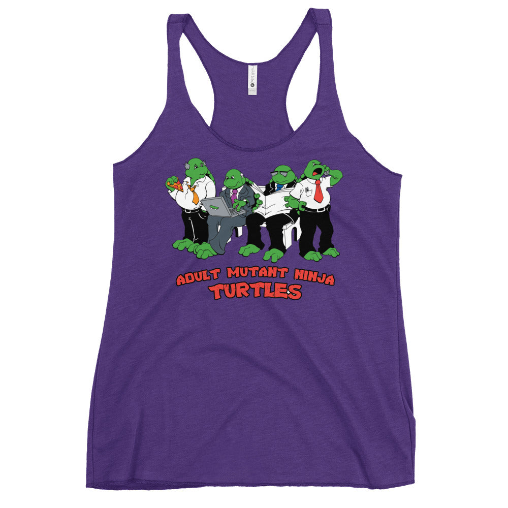 Adult Mutant Ninja Turtles Women's Racerback Tank