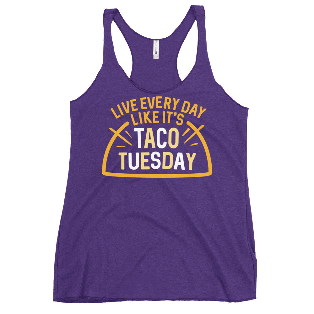 Taco Tuesday Women's Racerback Tank