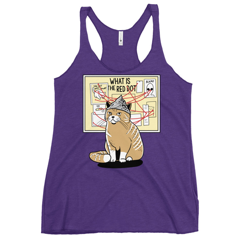 What Is The Red Dot? Women's Racerback Tank