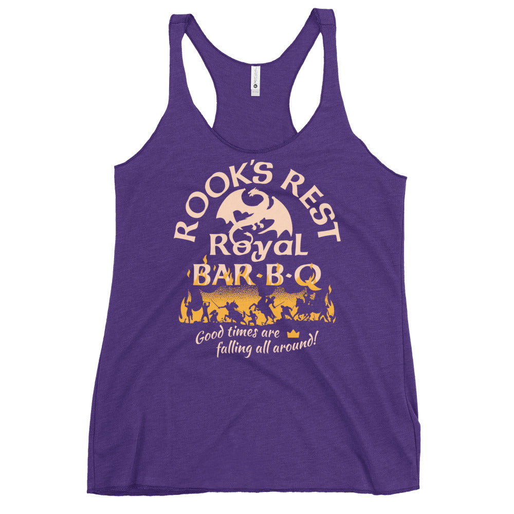 Rook's Rest Royal Bar-B-Q Women's Racerback Tank