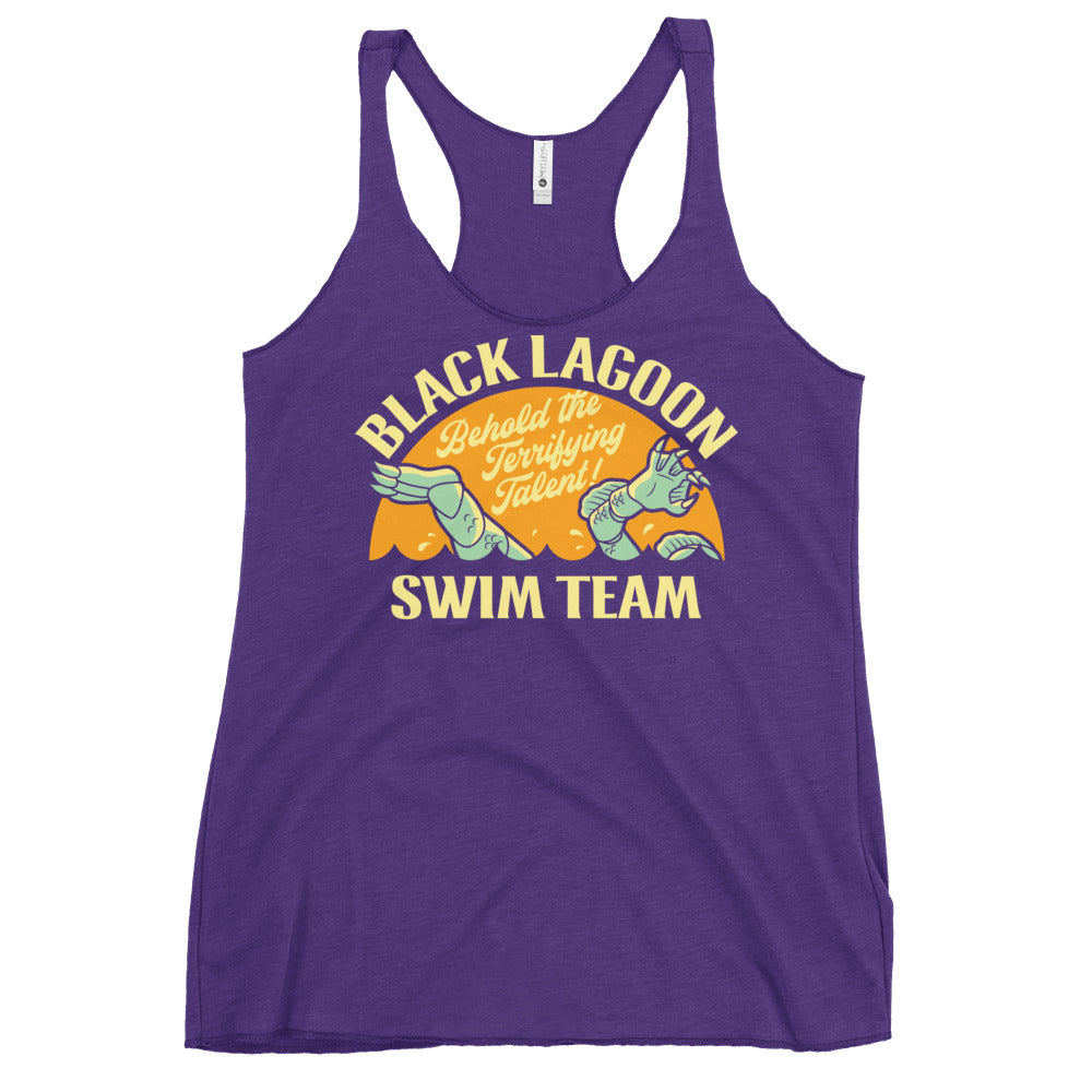 Black Lagoon Swim Team Women's Racerback Tank