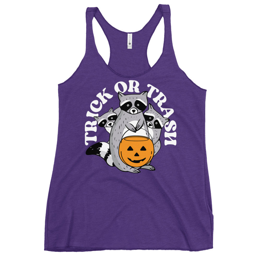 Trick Or Trash Women's Racerback Tank