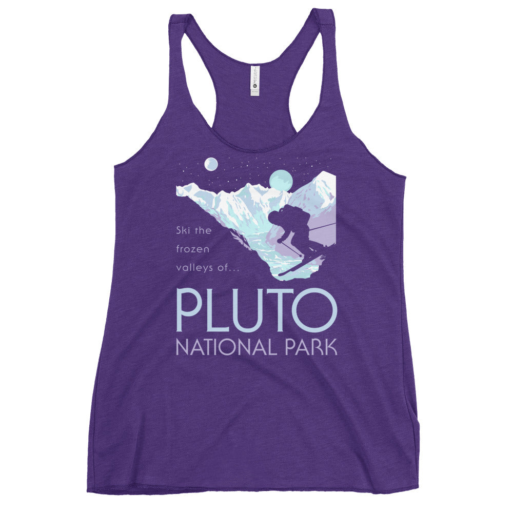 Pluto National Park Women's Racerback Tank