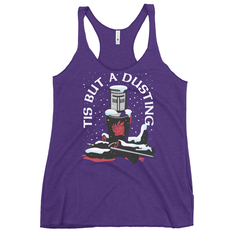 Tis But A Dusting Women's Racerback Tank