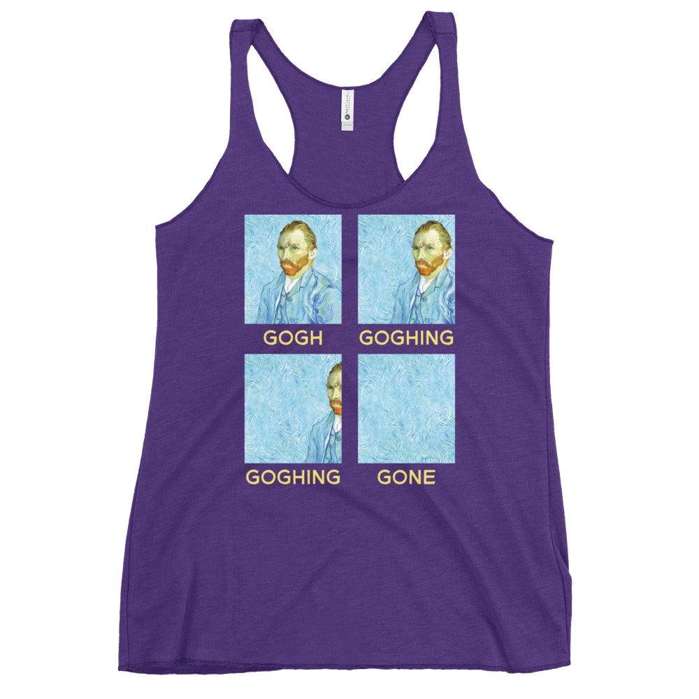 Goghing Goghing Gone Women's Racerback Tank