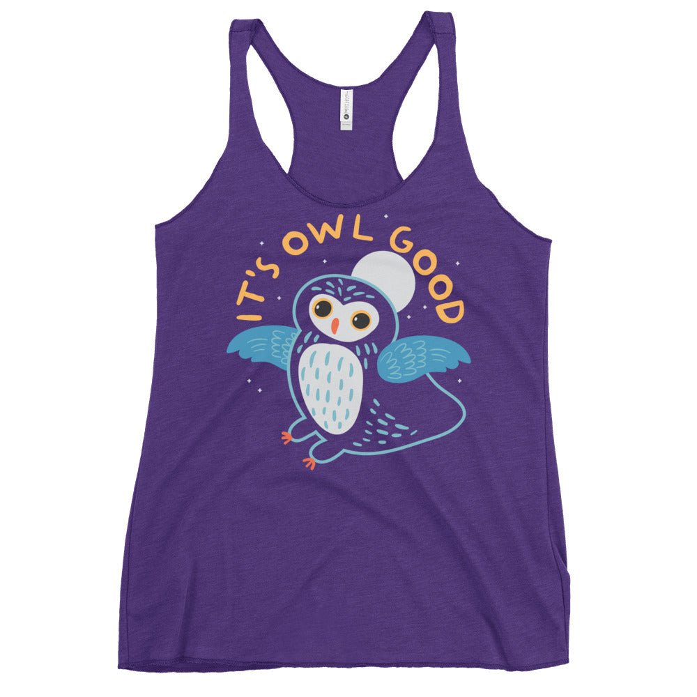 It's Owl Good Women's Racerback Tank