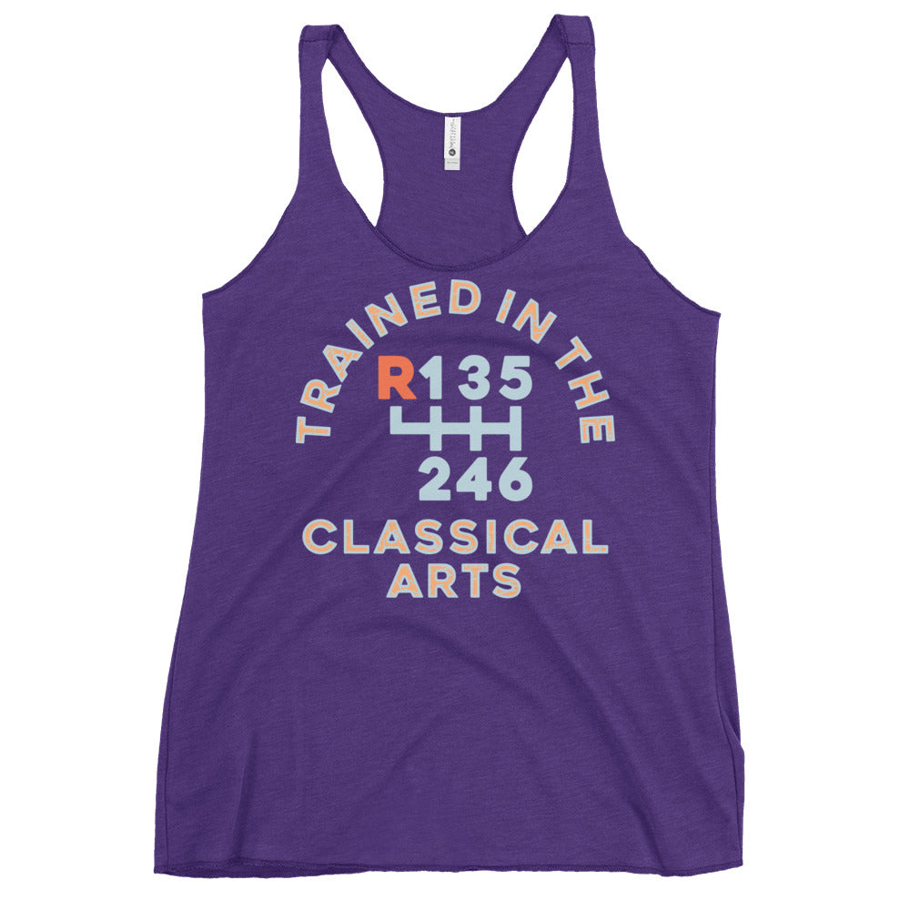 Trained In The Classical Arts Women's Racerback Tank