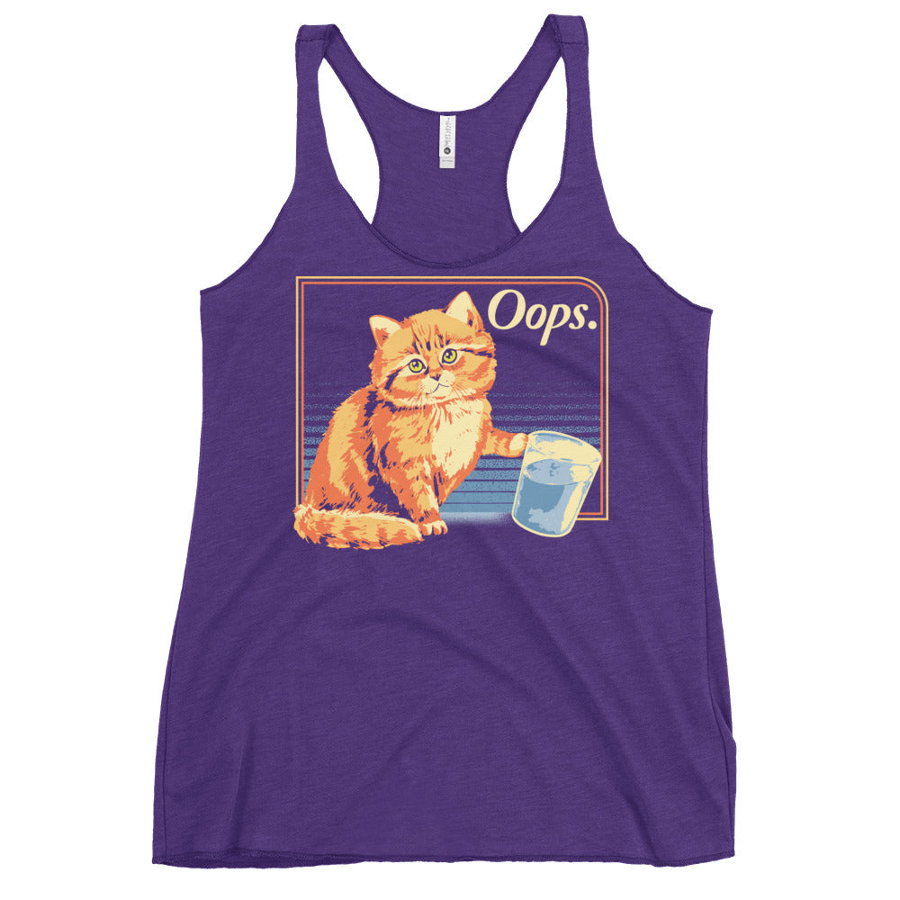 Oops Women's Racerback Tank