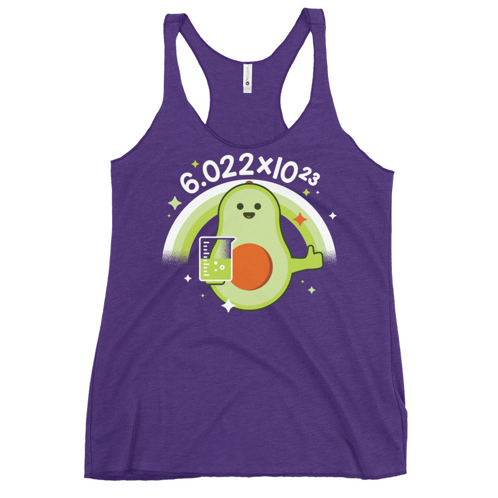 Avogadro's Number Women's Racerback Tank