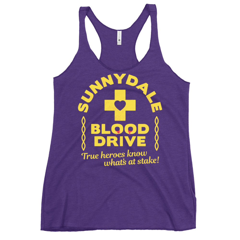 Sunnydale Blood Drive Women's Racerback Tank