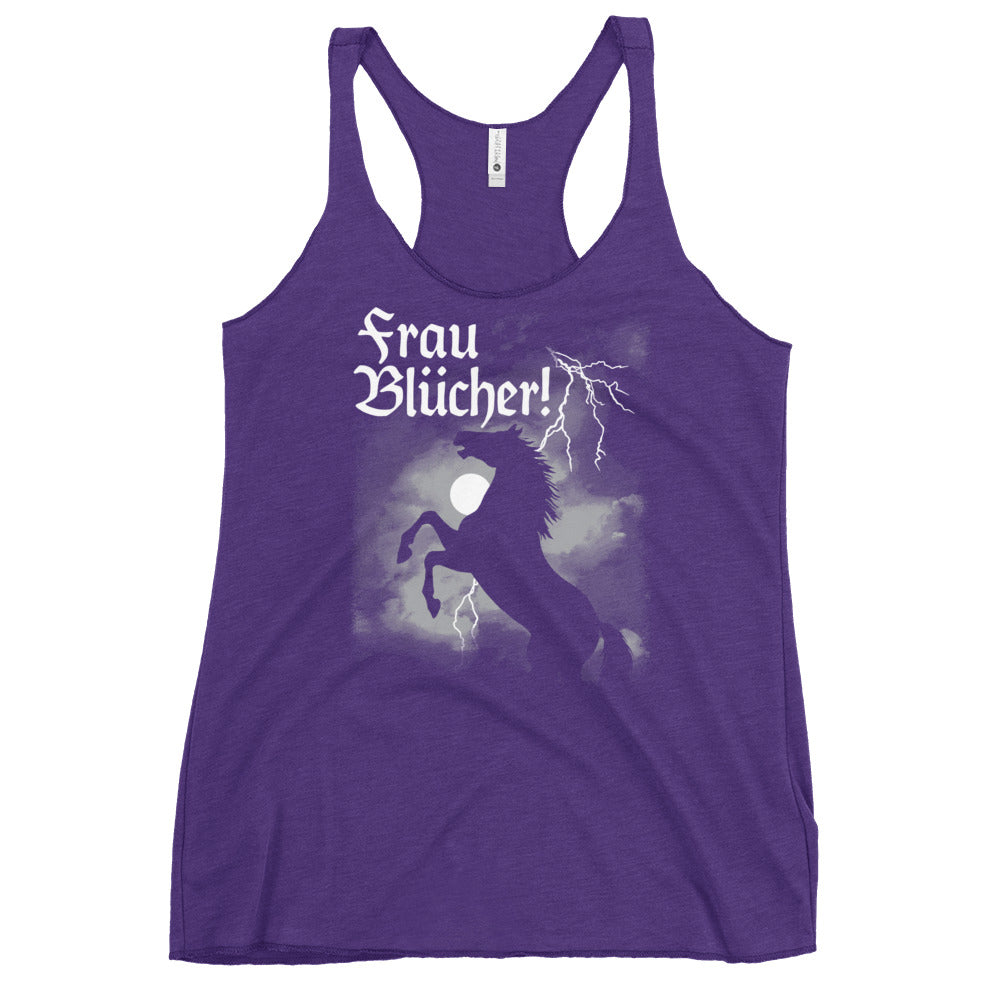 Frau Blucher! Women's Racerback Tank