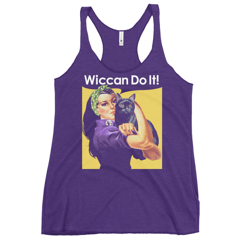 Wiccan Do It Women's Racerback Tank