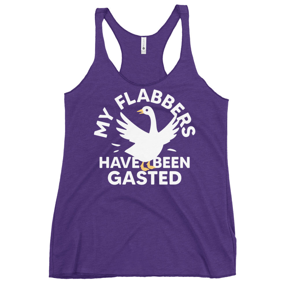 My Flabbers Have Been Gasted Women's Racerback Tank