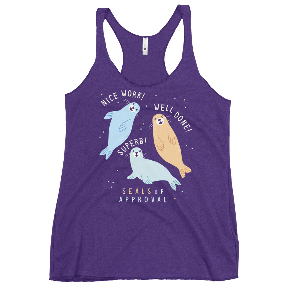 Seals Of Approval Women's Racerback Tank