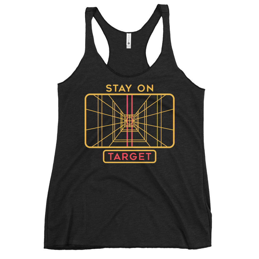 Stay On Target Women's Racerback Tank