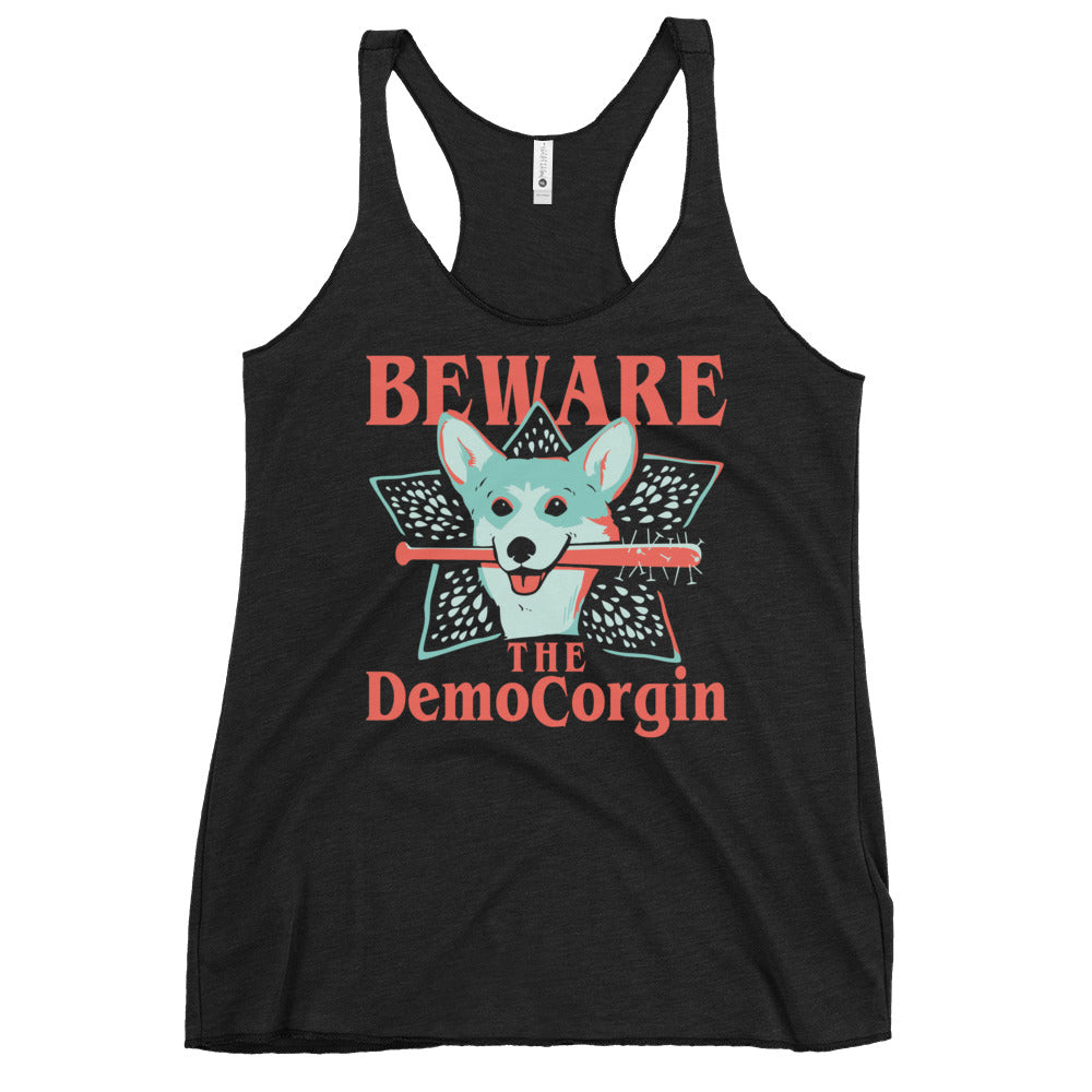 The DemoCorgin Women's Racerback Tank