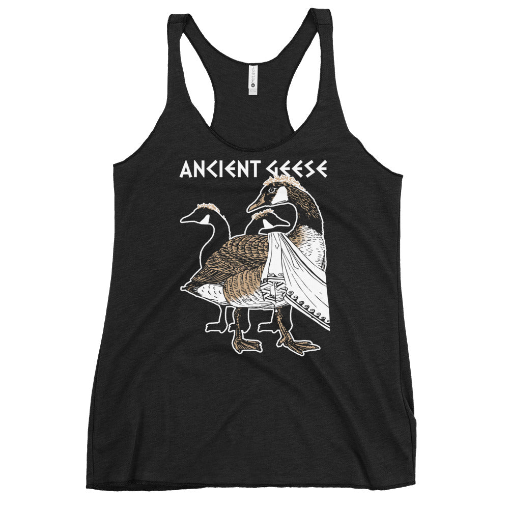 Ancient Geese Women's Racerback Tank