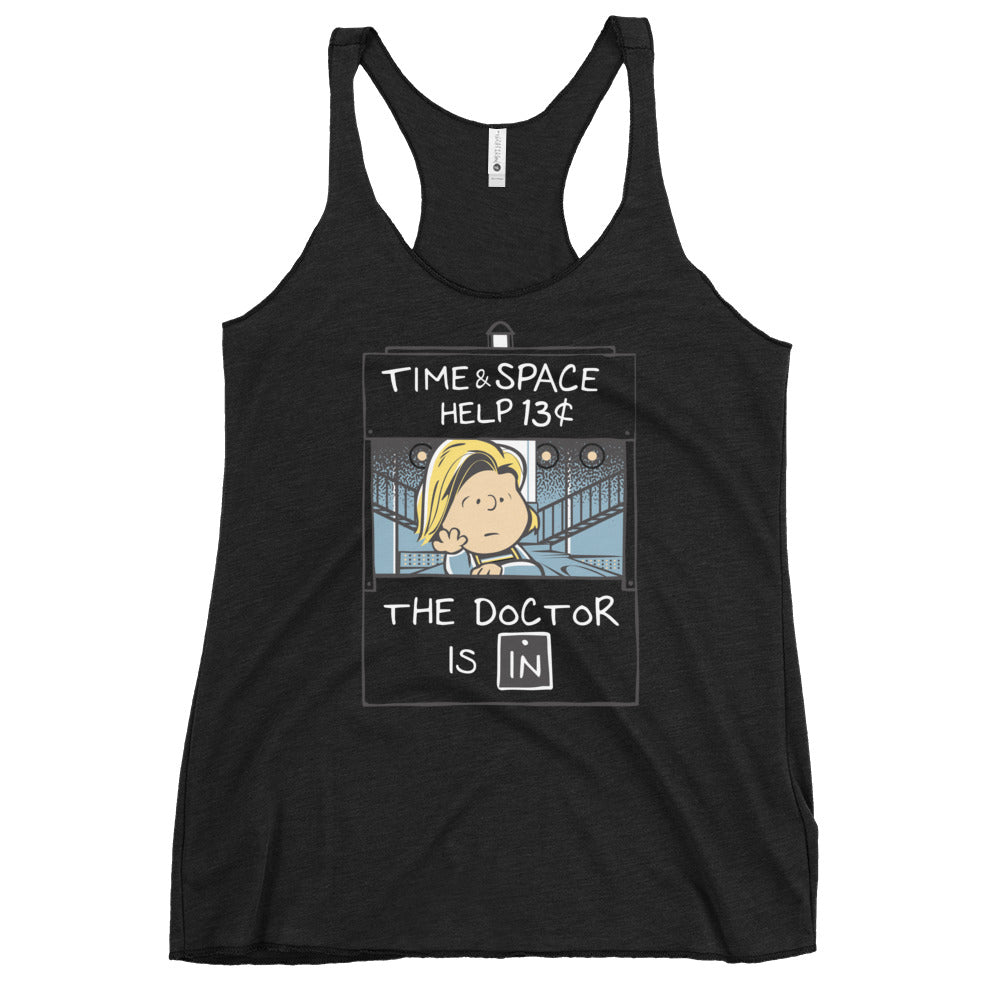 13th Doctor Is In Women's Racerback Tank