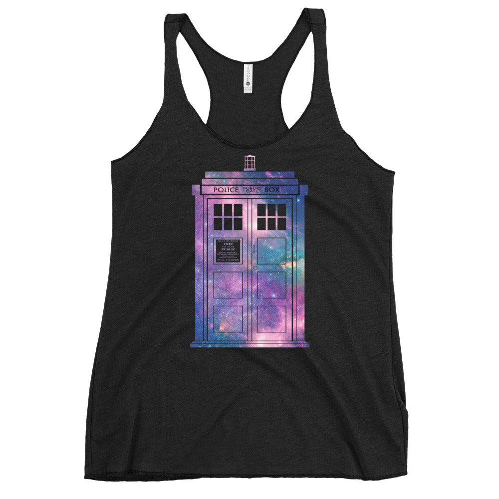 Police Box Women's Racerback Tank