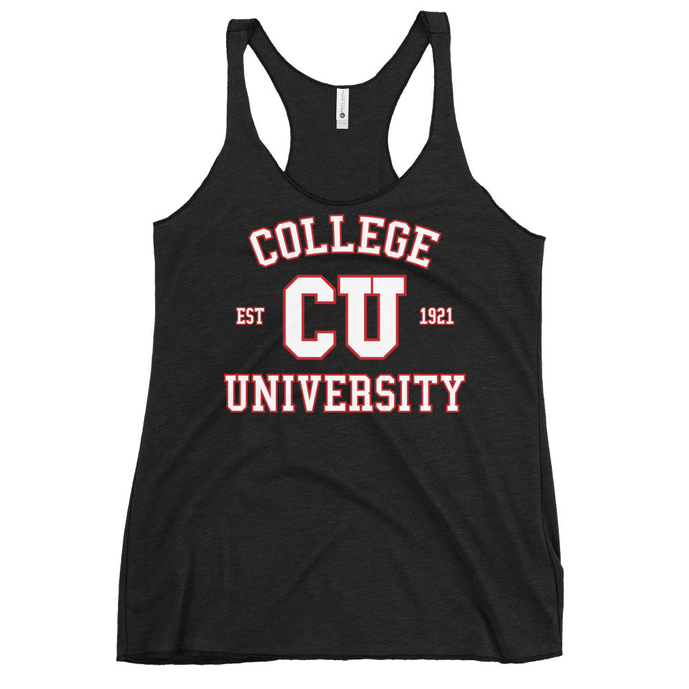 College University Women's Racerback Tank