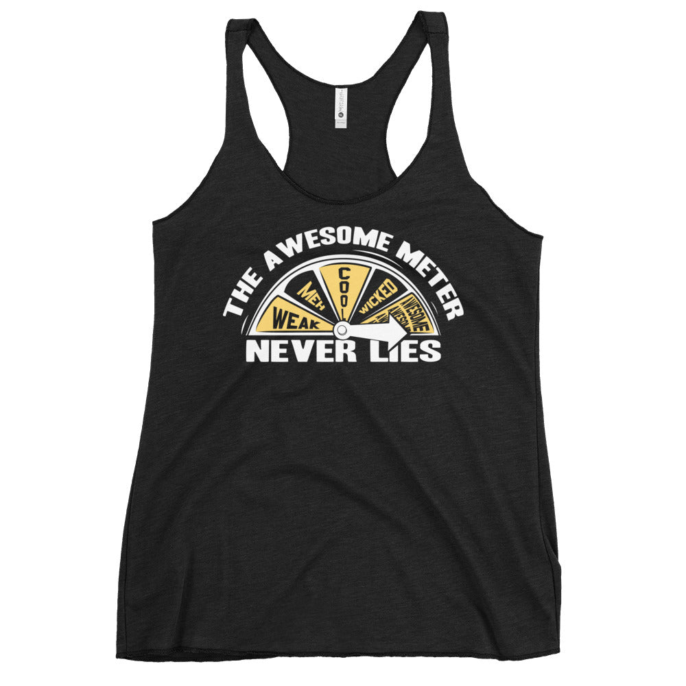 The Awesome Meter Women's Racerback Tank