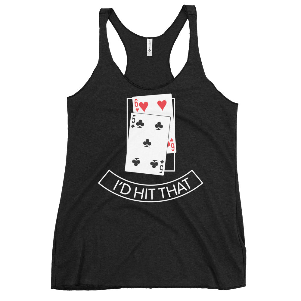 I'd Hit That Women's Racerback Tank
