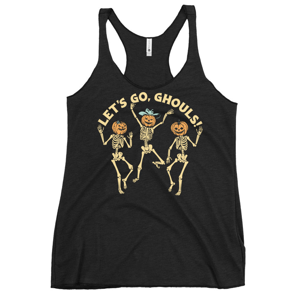 Let's Go, Ghouls! Women's Racerback Tank