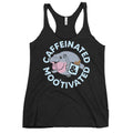 Caffeinated & Moo'tivated Women's Racerback Tank