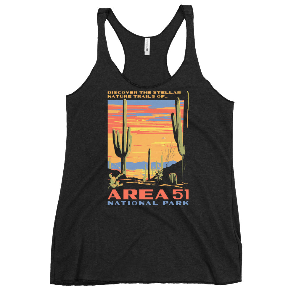 Area 51 National Park Women's Racerback Tank
