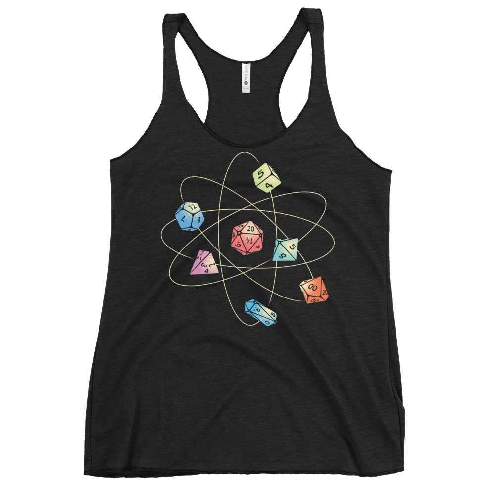 Dice Atom Women's Racerback Tank