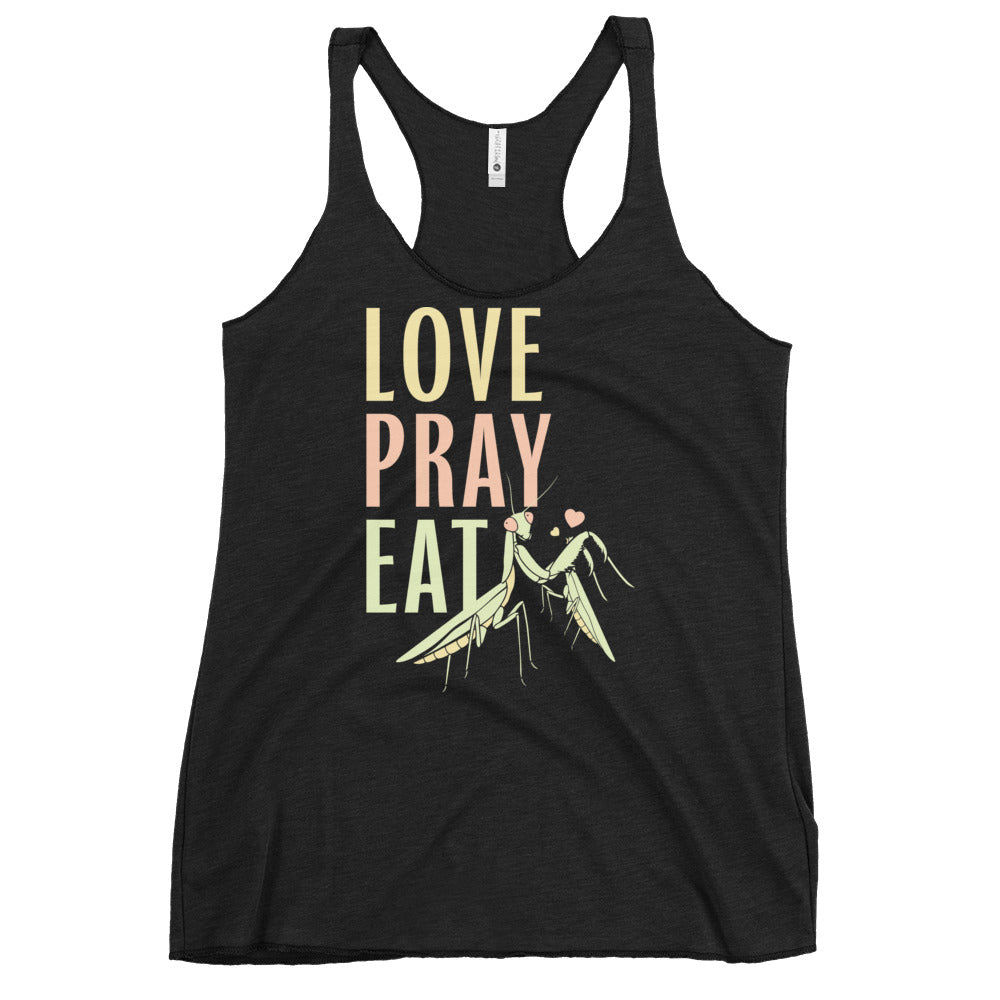 Love Pray Eat Women's Racerback Tank