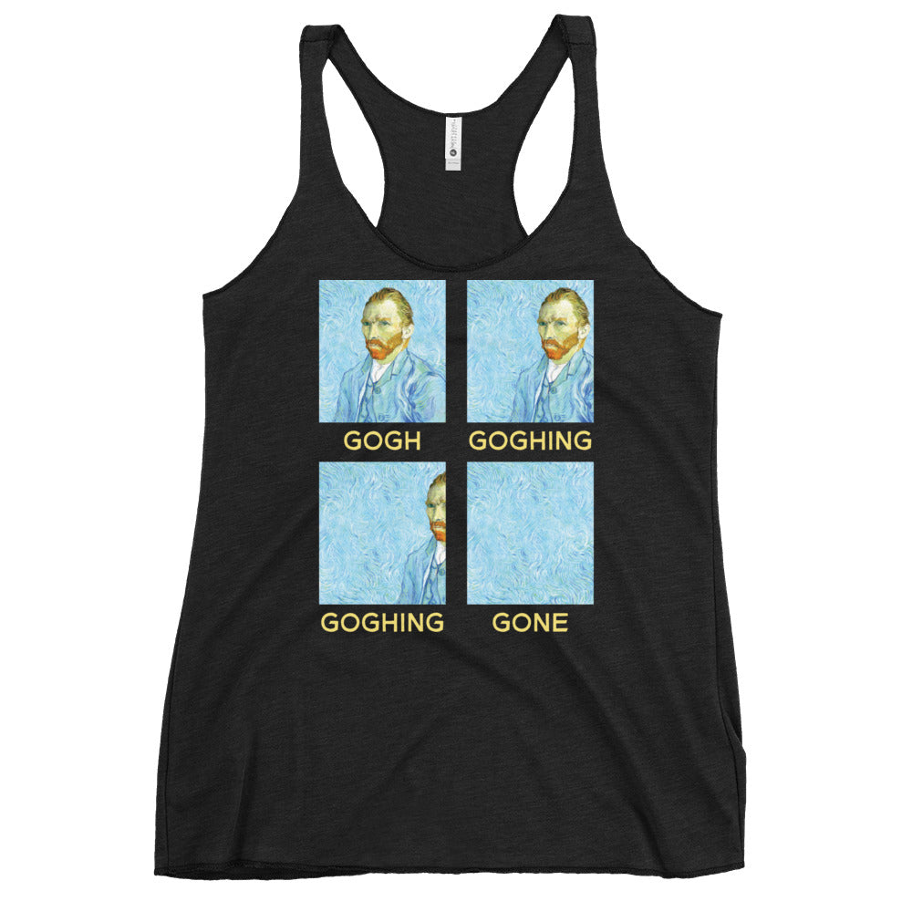 Goghing Goghing Gone Women's Racerback Tank
