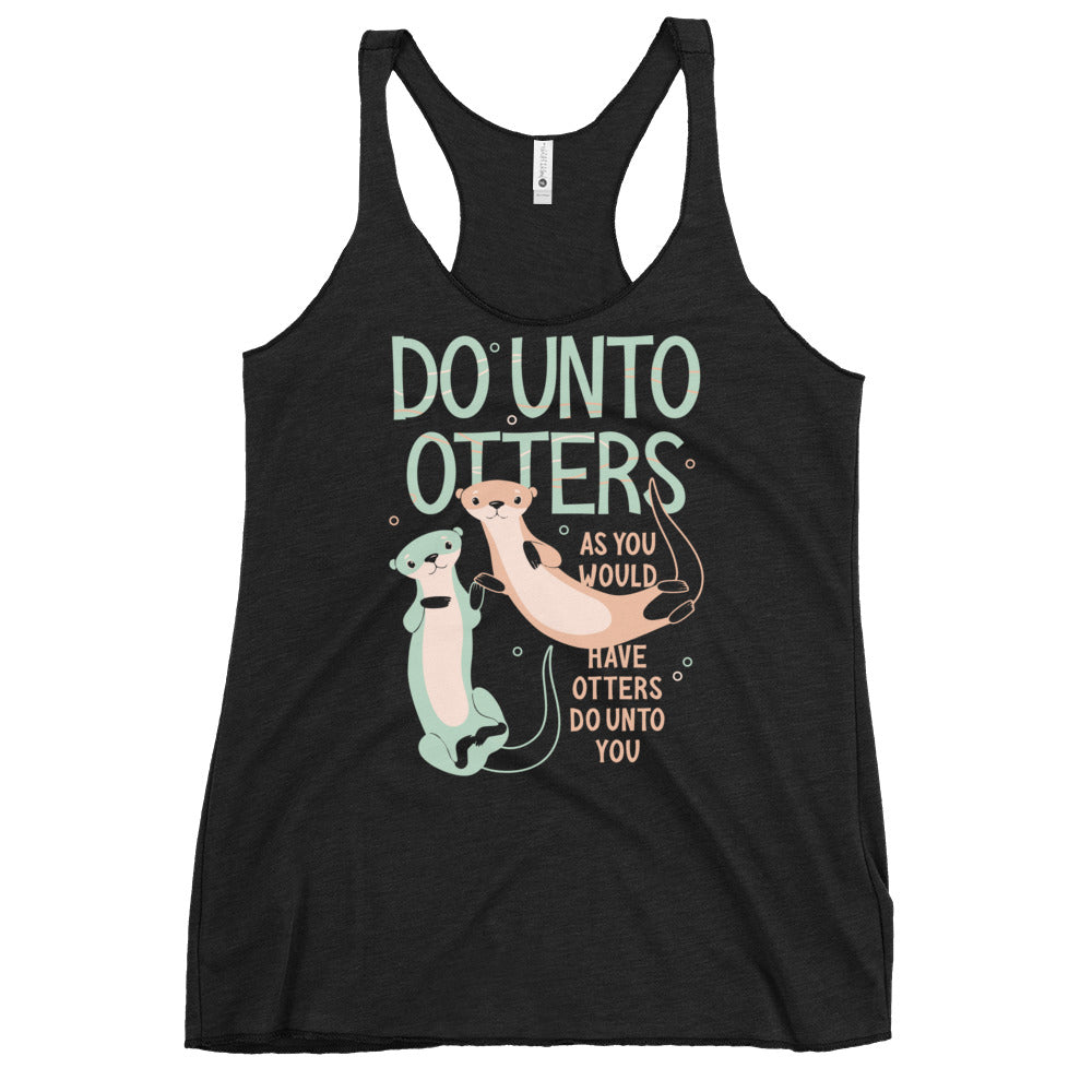 Do Unto Otters Women's Racerback Tank