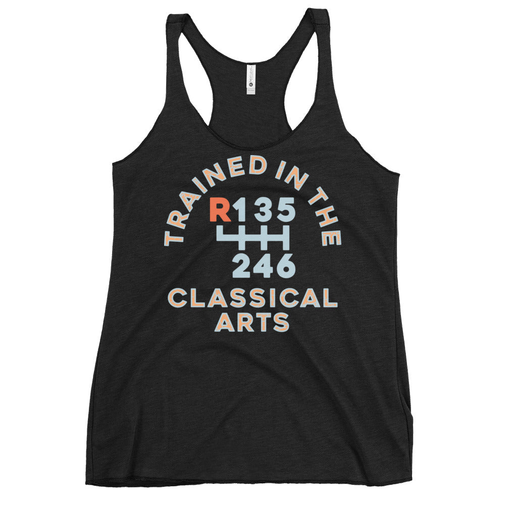 Trained In The Classical Arts Women's Racerback Tank