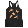 Dino Nugs In Space Women's Racerback Tank