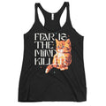 Fear Is The Mind Killer Cat Women's Racerback Tank