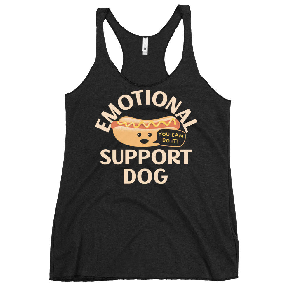 Emotional Support Dog Women's Racerback Tank