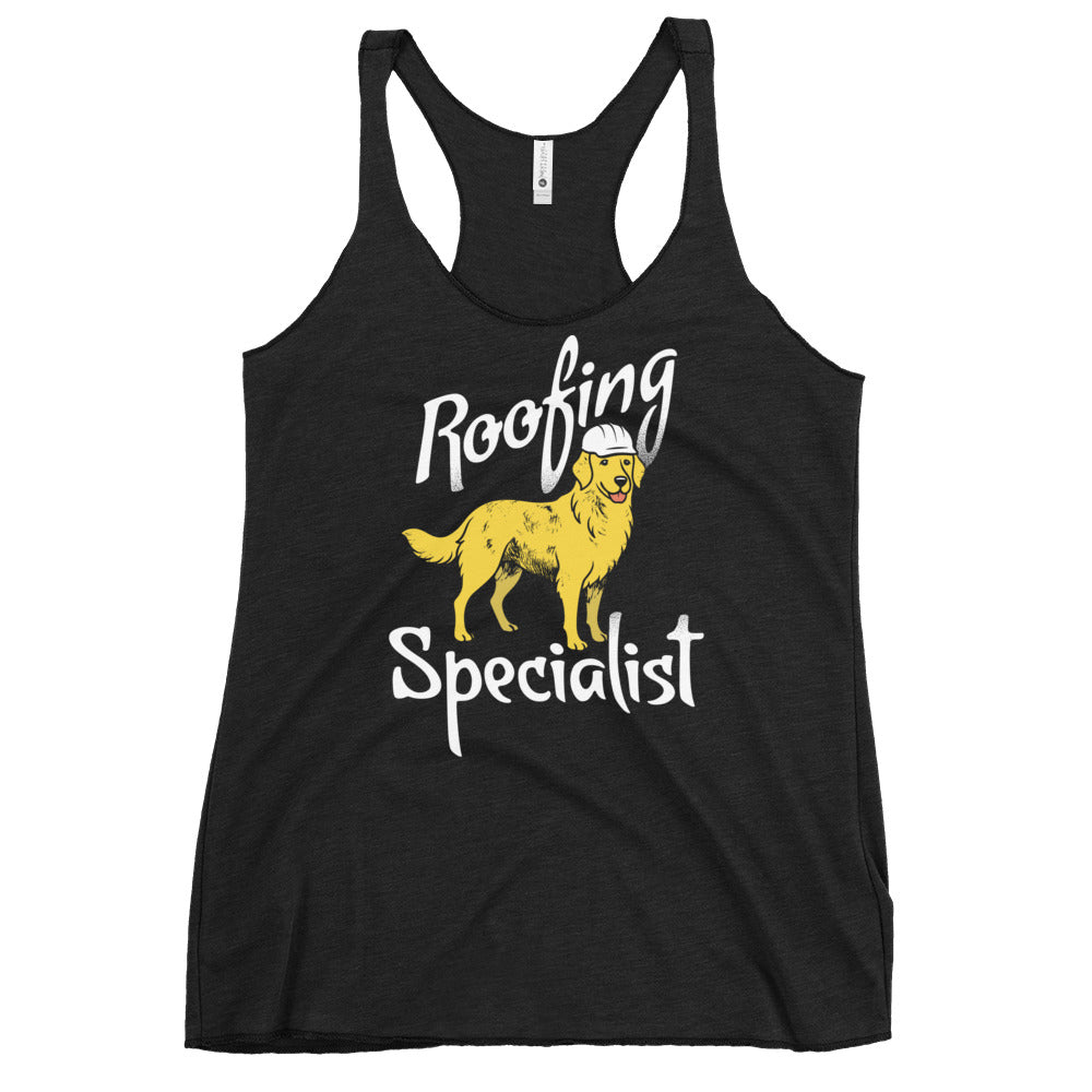 Roofing Specialist Women's Racerback Tank